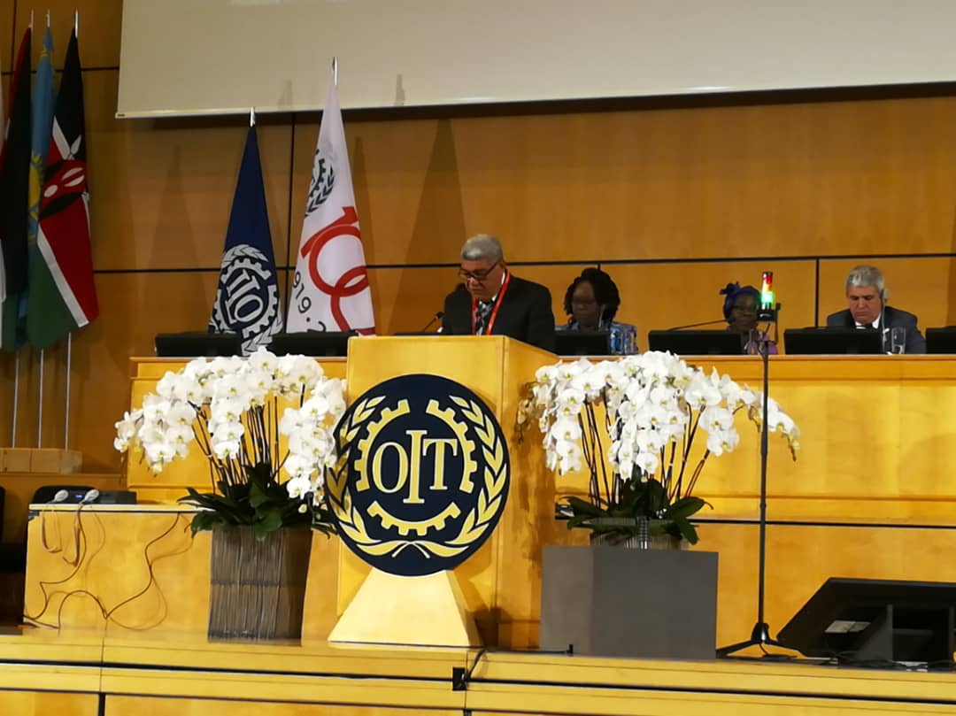 Piñate sostuvo ante la Conferencia de la OIT 