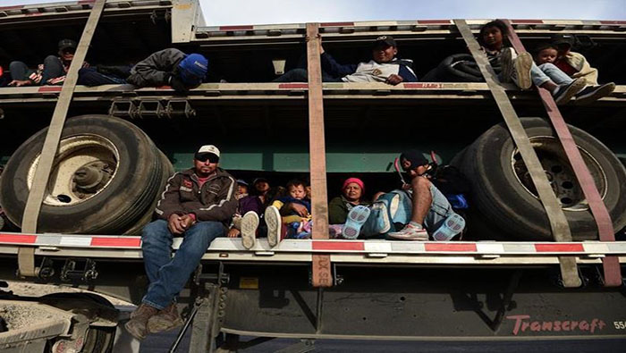 El estado de Veracruz, al oriente del país, es una ruta muy utilizada por los traficantes de personas.