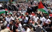 Cerca de 3.000 personas protestaron al norte de Cisjordania en rechazo al Foro.