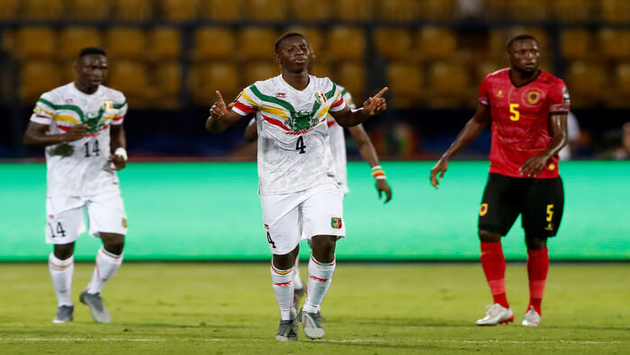 El tercer encuentro de la jornada dejó a Angola con tres tarjetas amarillas frente a Malí que ganó 0-1.