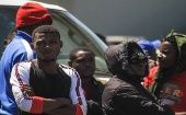Ciudadanos haitianos también esperan en la frontera mexicana por el otorgamiento de asilo por parte de EE.UU. 