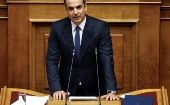 Mitsotakis proyecta disminuir considerablemente varios impuestos en el país y reforzar las medidas de seguridad.