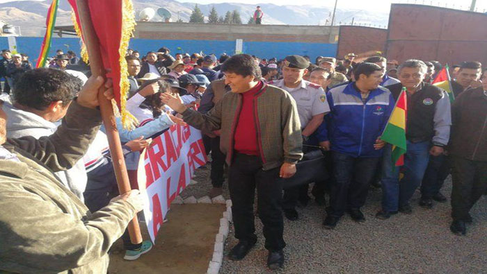 El estudio reveló que Morales saca una ventaja de diez puntos sobre Carlos Mesa, candidato por la alianza Comunidad Ciudadana (CC).