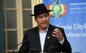 El canciller boliviano reiteró que su Gobierno se basa en criterios usados por todos los países para realizar un análisis equilibrado en el área.