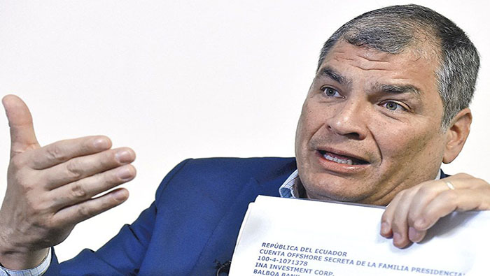 Correa aseguró que regresará al para para defender a su partido y a la población.