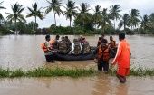 Aumentó a 244 cifra de muertos por las lluvias monzónicas en India.