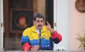 “El pueblo de Venezuela dice no más bloqueo, no más sanciones, no más agresión del imperio”, dijo el mandatario.