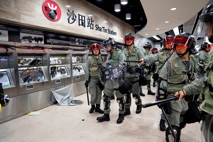 Hong Kong se encuentra en el cuarto mes de protestas antigubernamentales.