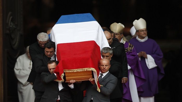 La prensa francesa aseveró que unos 30 lideres de Estado y Gobierno del mundo se encuentran en Francia para asistir a los actos fúnebres de este lunes.