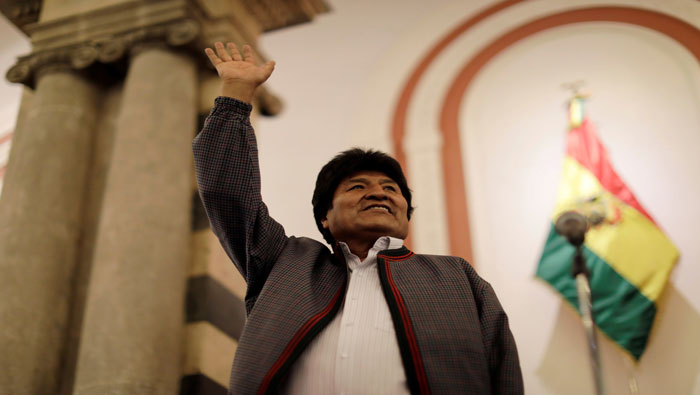 Evo Morales llegó a la Presidencia de Bolivia en 2005, cuando la pobreza en esa nación era del 60 por ciento. Para 2017, la cifra se redujo 34 por ciento.