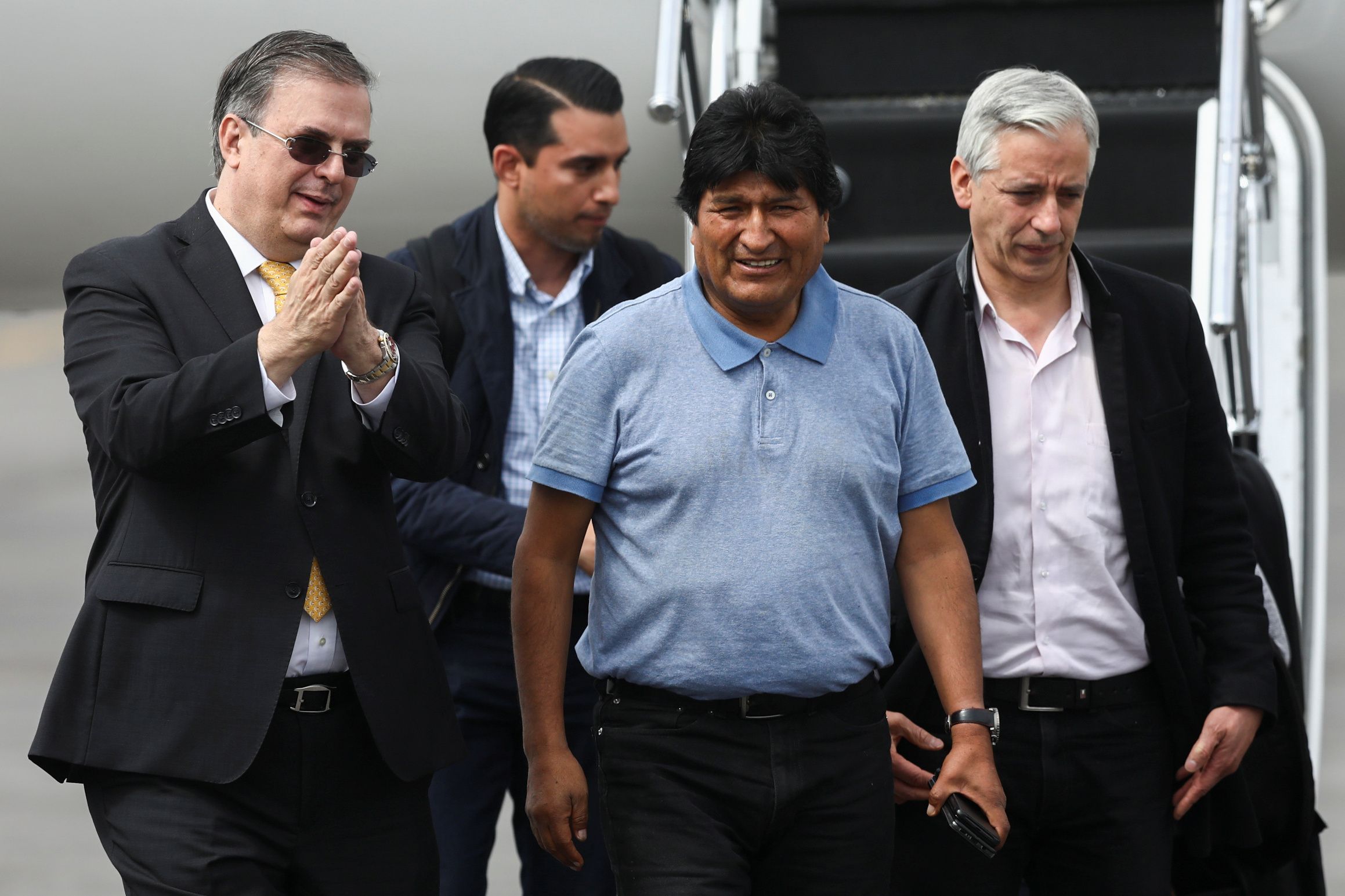 El canciller mexicano indicó que las autoridades bolivianas gozarán de seguridad e integridad en el país.