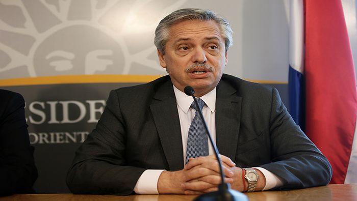 Alberto Fernández anunció que cuenta con una plan para responder a las obligaciones del FMI.