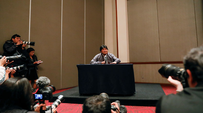 Evo Morales denuncia 27 muertos en Bolivia por represión golpista