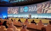 El Premio del Foro de Doha fue concedido al primer ministro de Malasia, Mahathir Bin Mohamad.