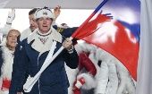 El Comité Olímpico de Rusia (COR) defiende el derecho de sus atletas a honrar la bandera de su nación en los torneos internacionales.