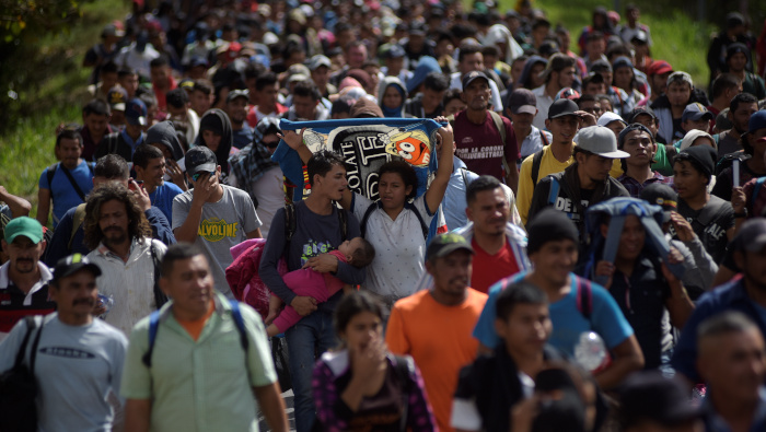 De acuerdo con las autoridades guatemaltecas, entre miércoles y viernes ingresaron al país 4.006 hondureños.
