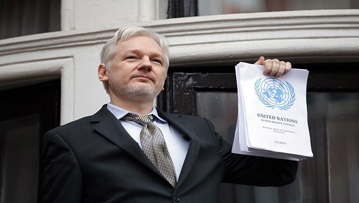 En mayo pasado, EE.UU. solicitó a Londres su extradición por 18 presuntos delitos de espionaje y conspiración.