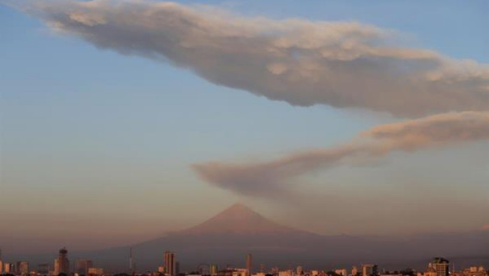 El Popocatepetl no erupciona desde el 18 de diciembre de 2000, aunque se caracteriza por intensificar periódicamente su actividad.