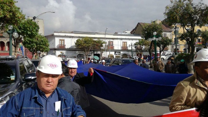 La FSTPB es una de las organizaciones más fuertes dentro de la Central Obrera Boliviana.