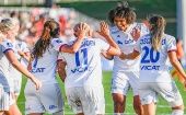 El Olympique de Lyon Femenino superó a las del Paris Saint-Germain  por tres puntos en la tabla, a falta de seis jornadas.