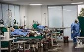 El nivel de ocupación hospitalaria en las salas de cuidados intensivos a nivel nacional se ubica en un 84 por ciento y en la Región Metropolitana a un 94 por ciento.