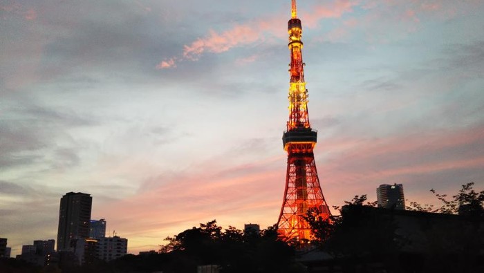 Después de meses de confinamiento, la capital japonesa empezó la apertura de lugares icónicos como la Torre de Tokio.