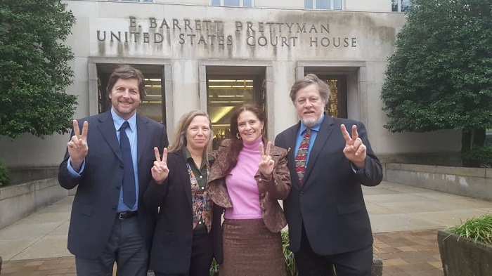 Este miércoles concluyó de manera satisfactoria el juicio contra los cuatro defensores de la Embajada de Venezuela en Washington.