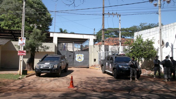 El penal está ubicado en Ciudad del Este, zona fronteriza con Argentina y Brasil.