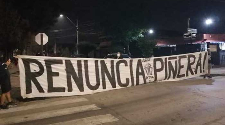 Entre los reclamos está la anulación del recorte, mejoras en las condiciones de vida y la salida del Gobierno de Piñera.