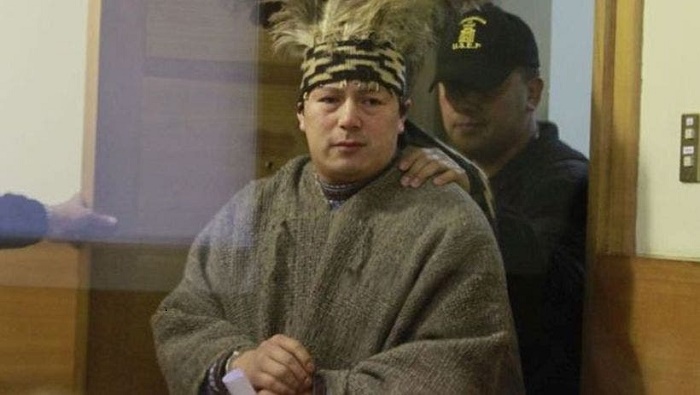 El líder mapuche Celestino Córdova empezó la huelga de hambre hace 80 días.