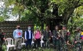 Las FARC-EP entregaron a la persona retenida en una zona rural del Catatumbo, en el departamento Norte de Santander.