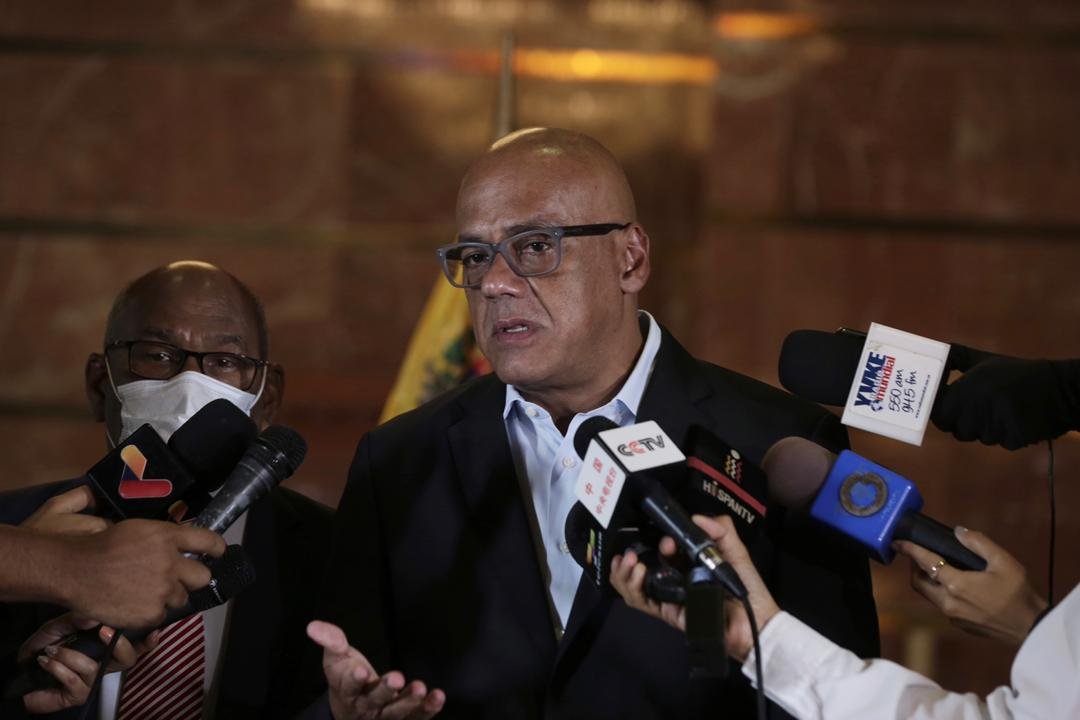 Jefe de la mesa de diálogo en Venezuela, Jorge Rodríguez, informó que se 