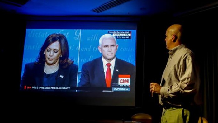 Varias encuestas dieron por vencedora del debate a la demócrata Kamala Harris.