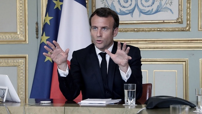 Macron afirmó que “nuestra estrategia de lucha contra” el terrorismo islamista “se ha intensificado durante el último año”.