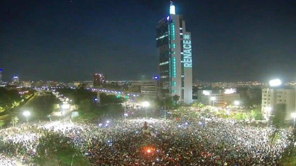 A ex-senadora argentina Alicia Castro falou lembrando uma frase do ex-presidente mártir Salvador Allende.