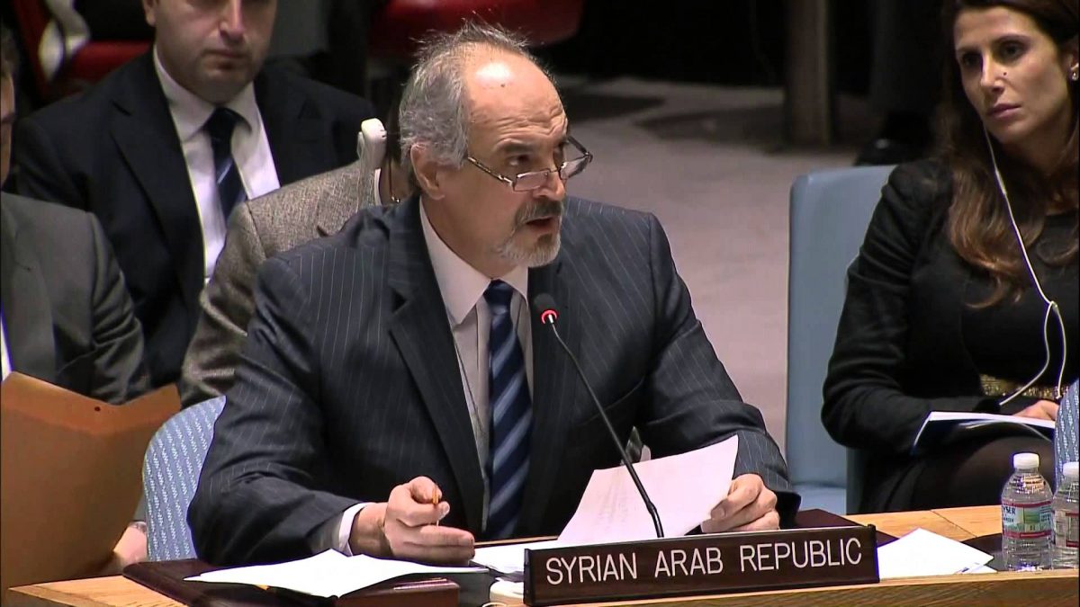 El representante sirio advirtió que Turquía sigue ocupando grandes áreas del norte del país.