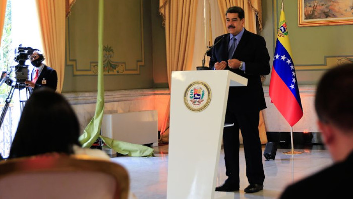 El presidente venezolano denunció las acciones terroristas contra el país, con el respaldo abierto de Estados Unidos y varios países de Europa.