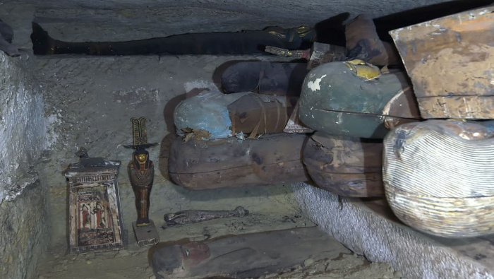 Egipto ha anunciado varios descubrimientos arqueológicos importantes en Saqqara.