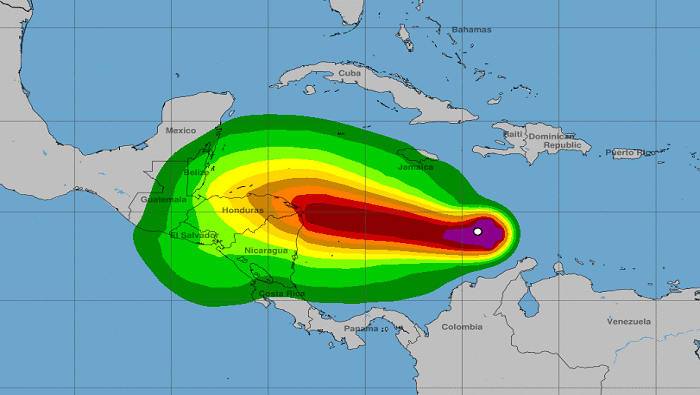 Iota es el organismo tropical número 31 de la actual temporada ciclónica.