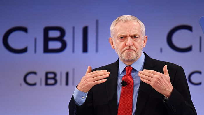 Corbyn fue uno de los principales líderes de la izquierda del Partido Laborista británico.