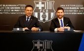 La dirigencia blaugrana reiteró su "apoyo absoluto" a Lionel Messi, "especialmente ante cualquier intento de desprestigiar su imagen.