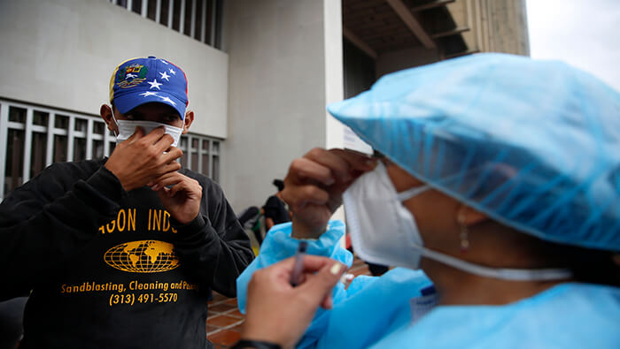 Venezuela contabiliza 133.927 personas infectadas de la Covid-19.