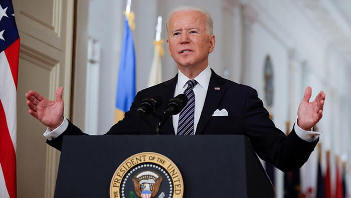 El presidente Biden se refirió a los progresos de su administración en la vacunación contra el coronavirus.