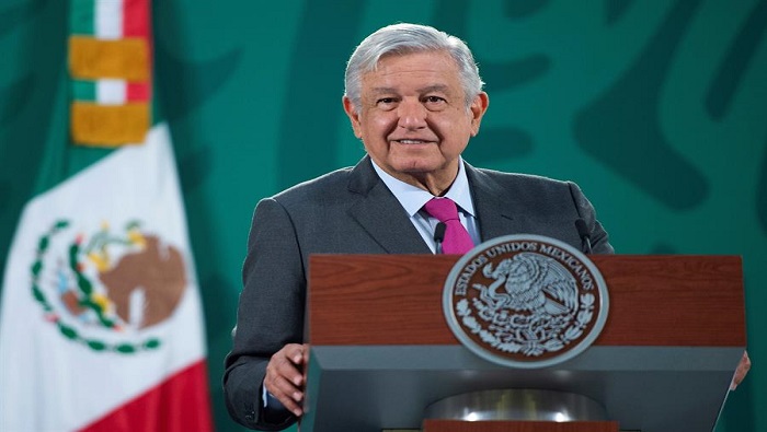 .Andrés Manuel López Obrador conmemoró de este modo el 83 aniversario de la creación de Petróleos de México (Pemex).
