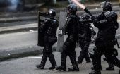 Más de cien jóvenes han sido heridos en los actos de represión en el punto de Aures, puente del Sena.