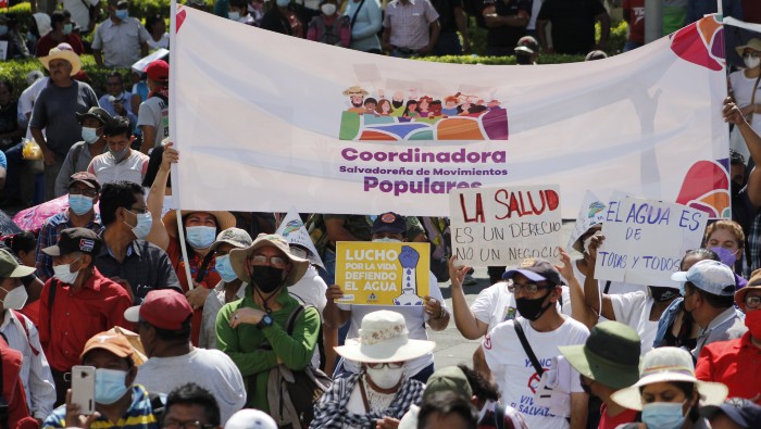 La Coordinadora Salvadoreña de Movimientos Populares llamó a la ciudadanía a evitar la instalación de una dictadura y parar con el debilitamiento de las instituciones que garantizan los derechos de la población.