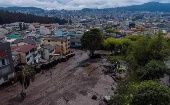  El alcalde de la ciudad de Quito precisó que la cifra de heridos por el alud llegó a 48 y la de desaparecidos se ubicó en 12.