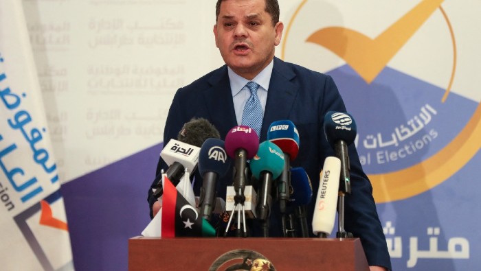 Dbeibah, hombre de negocios de la ciudad de Misrata, fue instalado como jefe del Gobierno de Unidad NacionaL respaldado por las Naciones Unidas en marzo de 2021.