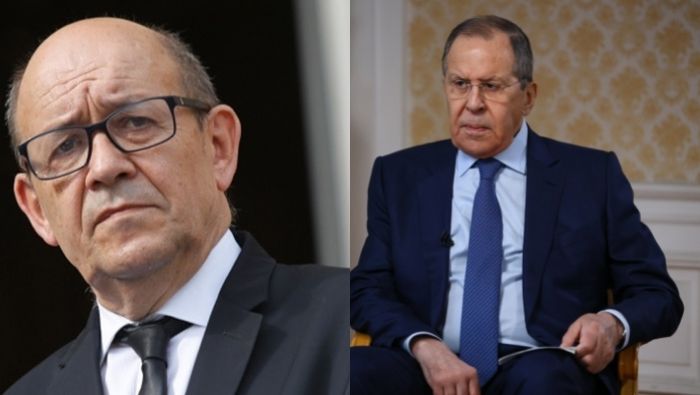 Los cancilleres de Rusia, Serguéi ALvrov y Francia, Jea-Yves Le Drian, acordaron runirse este viernes como cita preparatoria a un encuentro sobre la crisis en Ucrania.