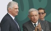 El presidente Díaz-Canel destacó que México y el mandatario López Obrador tienen un lugar privilegiado en sus afectos.